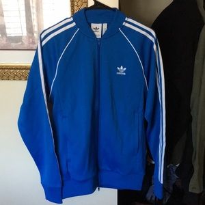 Adidas Royal Blue Tracksuit Top